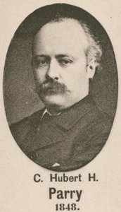 Hubert Parry (rytina) od English School