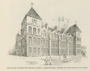 Hugh Myddelton Board School od English School