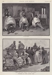 Humours of West Indian Life (litho) od English School