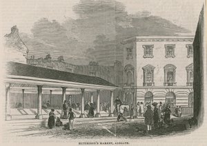 Hutchinsons Market, Aldgate, Londýn od English School