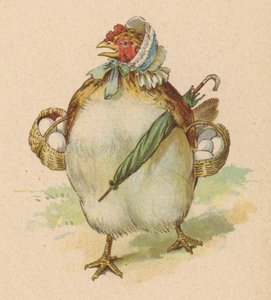 Měl jsem malou slepici, nejhezčí, co jsem kdy viděl (chromolitho) od English School