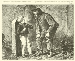 Ilustrace pro velká očekávání (rytina) od English School