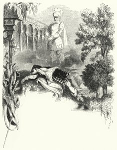 Ilustrace k Mozartově opeře Don Giovanni (rytina) od English School