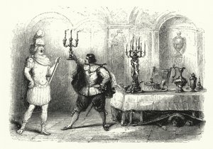 Ilustrace k Mozartově opeře Don Giovanni (rytina) od English School