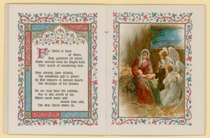 Ilustrace pro O Little Town Of Bethlehem od English School