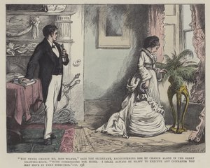 Ilustrace pro našeho vzájemného přítele (barevná rytina) od English School