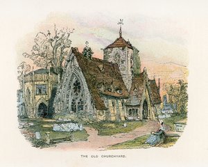 Ilustrace pro The Old Curiosity Shop od English School