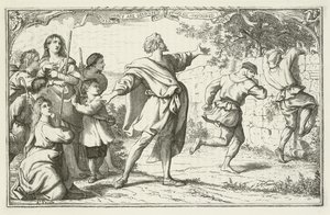 Ilustrace pro The Pilgrims Progress od Johna Bunyana od English School
