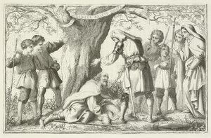 Ilustrace pro The Pilgrims Progress od Johna Bunyana od English School