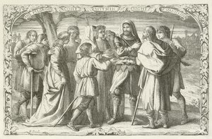 Ilustrace pro The Pilgrims Progress od Johna Bunyana od English School