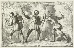 Ilustrace pro The Pilgrims Progress od Johna Bunyana od English School