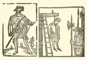 Ilustrace pro The Roxburghe Ballads od English School