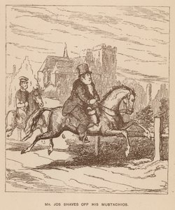 Ilustrace pro Vanity Fair od Thackeray od English School