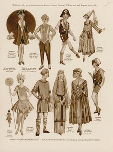Ilustrace pro katalog dětských šatů Weldon