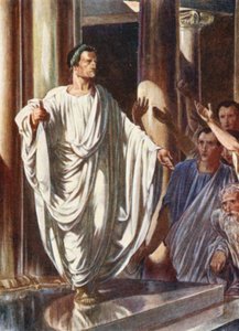 Ilustrace k příběhům z římských dějin (barevná litografie) od English School