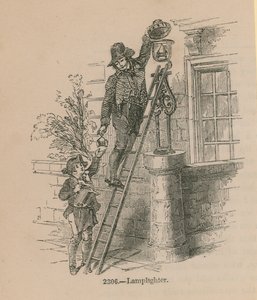 Ilustrace lampáře od English School