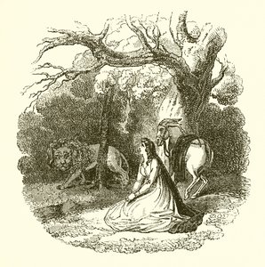 Ilustrace Faery Queene od English School