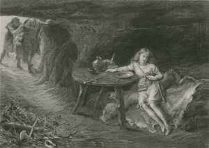 Imogen v jeskyni, Cymbeline od English School