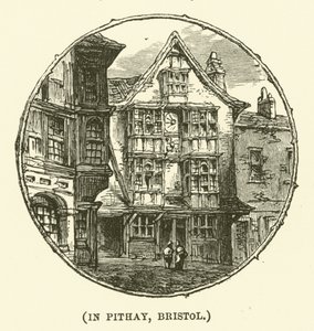 V Pithay, Bristol (rytina) od English School