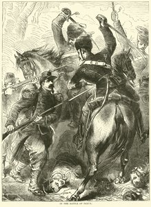 V bitvě u Dreux, listopad 1870 od English School