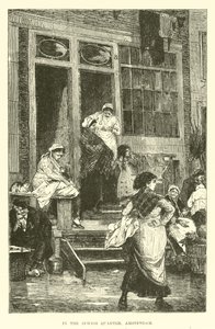 V židovské čtvrti v Amsterdamu od English School