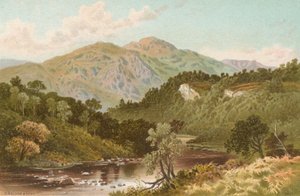 V průsmyku Trossachs od English School