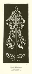 Vyřezávaná deska (rytina) od English School