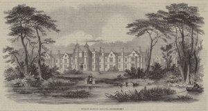 Infant Orphan Asylum, Snaresbrook (rytina) od English School
