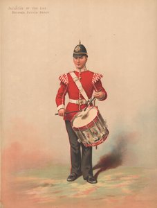 Řádová pěchota, bubeník, kontrolní řád od English School