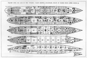 Dotaz v Loss of the Titanic: Průřezy lodí od English School