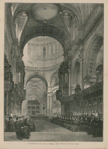 Interiér katedrály svatého Pavla od English School
