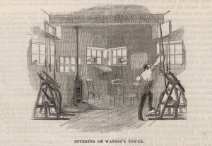 Interiér Watsonovy věže od English School
