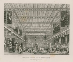 Interiér Velké výstavy, 1851, Cejlon, Malta a kanadské departmenty od English School