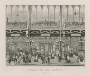 Interiér Velké výstavy, 1851, Ruské oddělení od English School