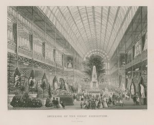 Interiér Velké výstavy, 1851, Jižní transept od English School