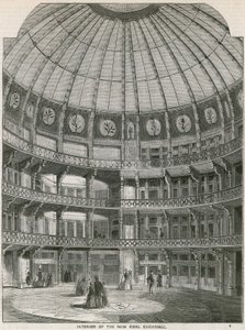 Interiér New Coal Exchange, Thames Street od English School