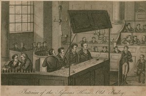 Interiér Sessions House, Old Bailey od English School