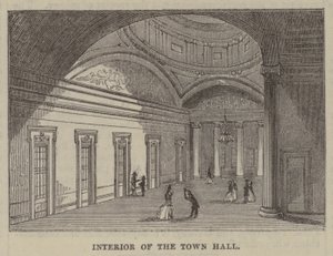 Interiér radnice od English School
