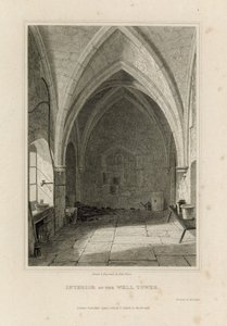 Interiér studniční věže od English School