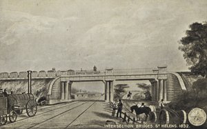 Intersection Bridges, St Helens, 1832 od English School