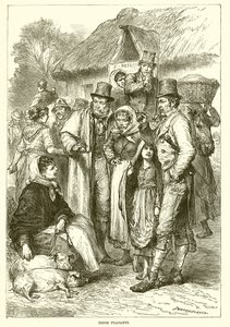 Irští rolníci od English School