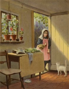 Je někdo doma? (chromolitho) od English School