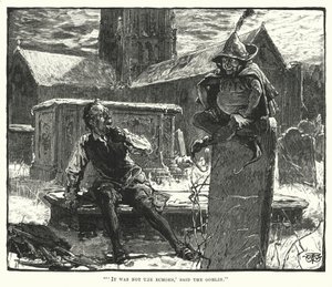 Nebyly to Echoes, řekl Goblin (rytina) od English School