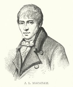 J L MacAdam (rytina) od English School