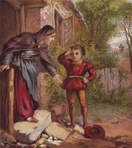 Jack And The Bean-Stalk (barevné lito) od English School