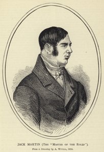 Jack Martin, Master of the Rolls, Z kresby A Wyvilla, 1824 od English School