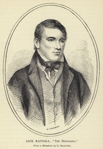 Jack Randall, The Nonpareil, From a Miniature od G Sharplese od English School