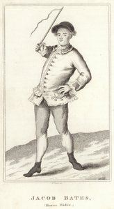 Jacob Bates, jezdec na koni od English School