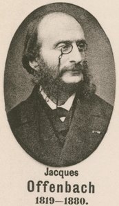 Jacques Offenbach (rytina) od English School