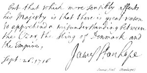James (Earl Stanhope) od English School